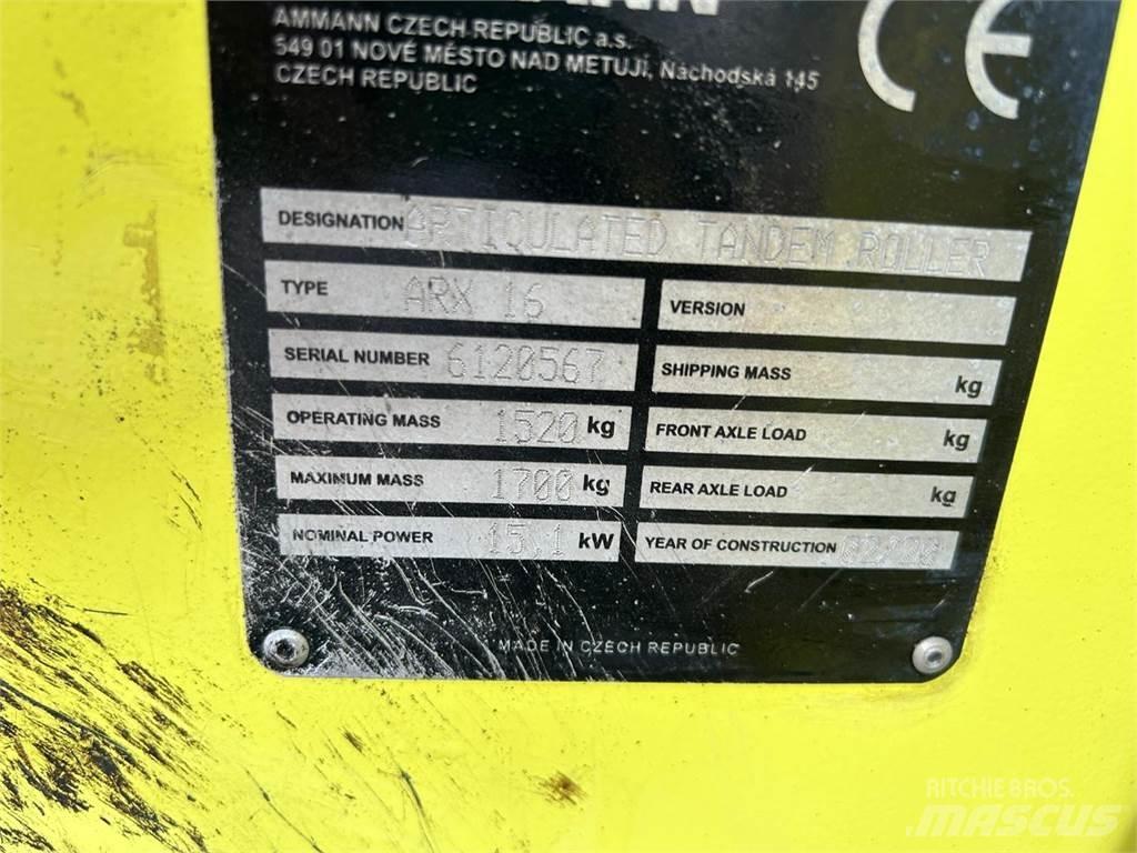 Ammann ARX16 AMMANN ARX16 Tandemwalzen