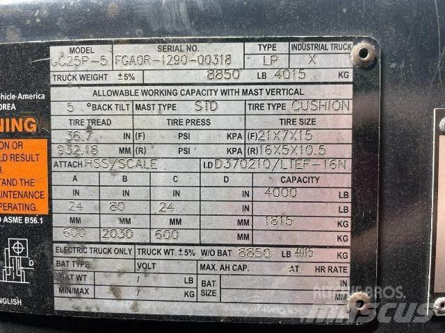Doosan GC25P-5 Andere Gabelstapler