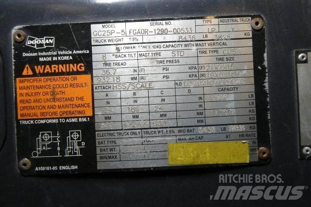 Doosan GC25P-5 Andere Gabelstapler