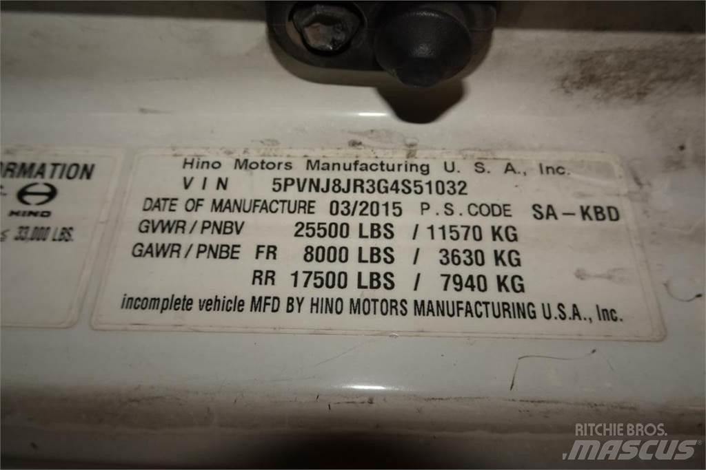 Hino 258 Kastenaufbau