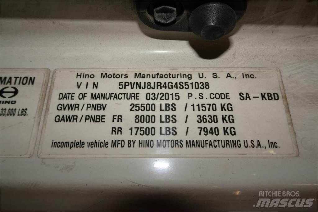Hino 258 Kastenaufbau