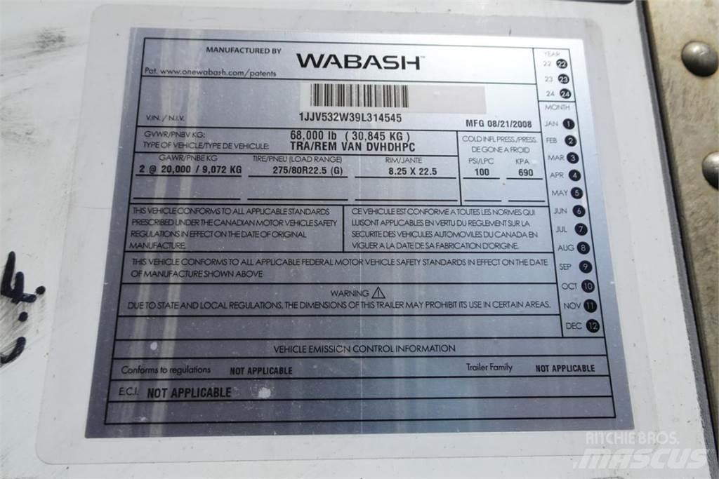 Wabash DVHDHPC Anhänger-Kastenaufbau