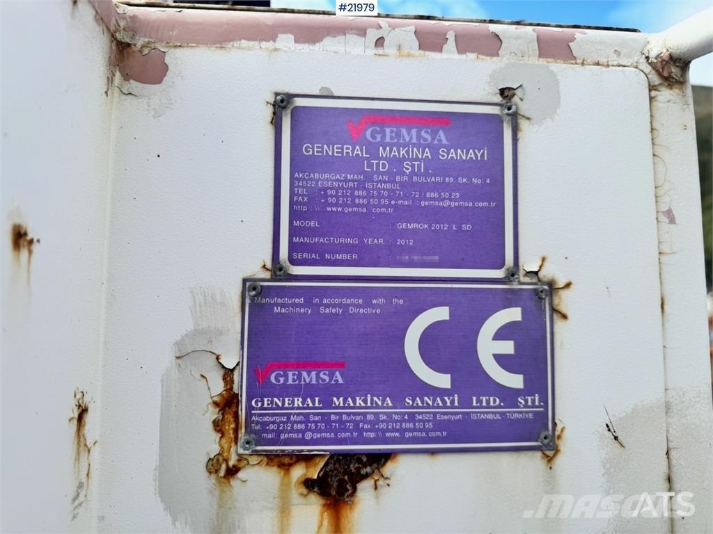 Gemsa Brønnborerigg Oberflächenbohrgeräte