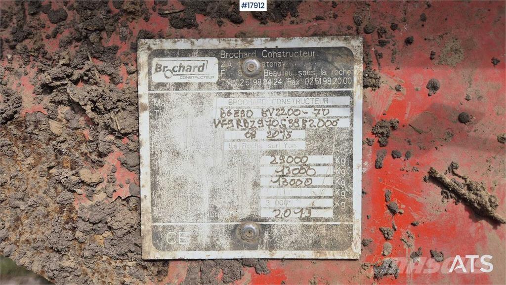 Brochard EV2200-OBS Düngemittelverteiler