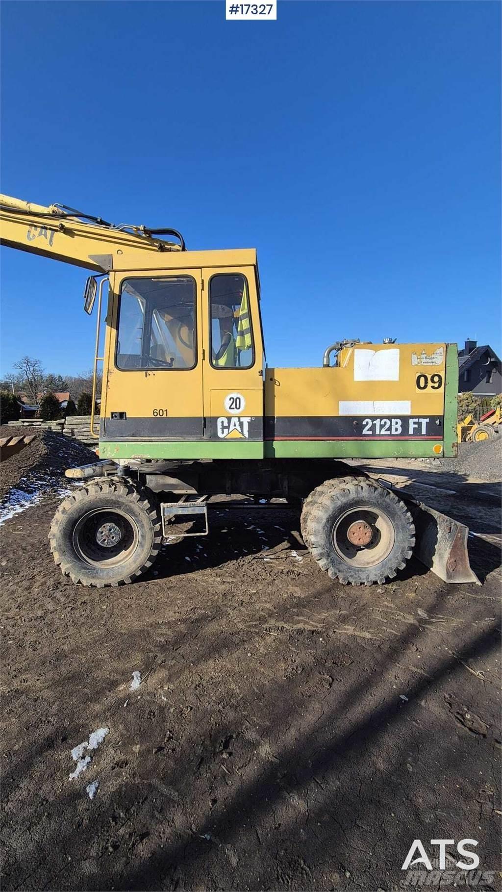 CAT 212BFT Mobilbagger