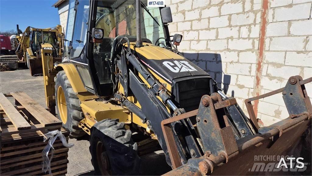 CAT 428D Baggerlader