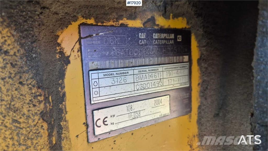 CAT D6D XL Bulldozer