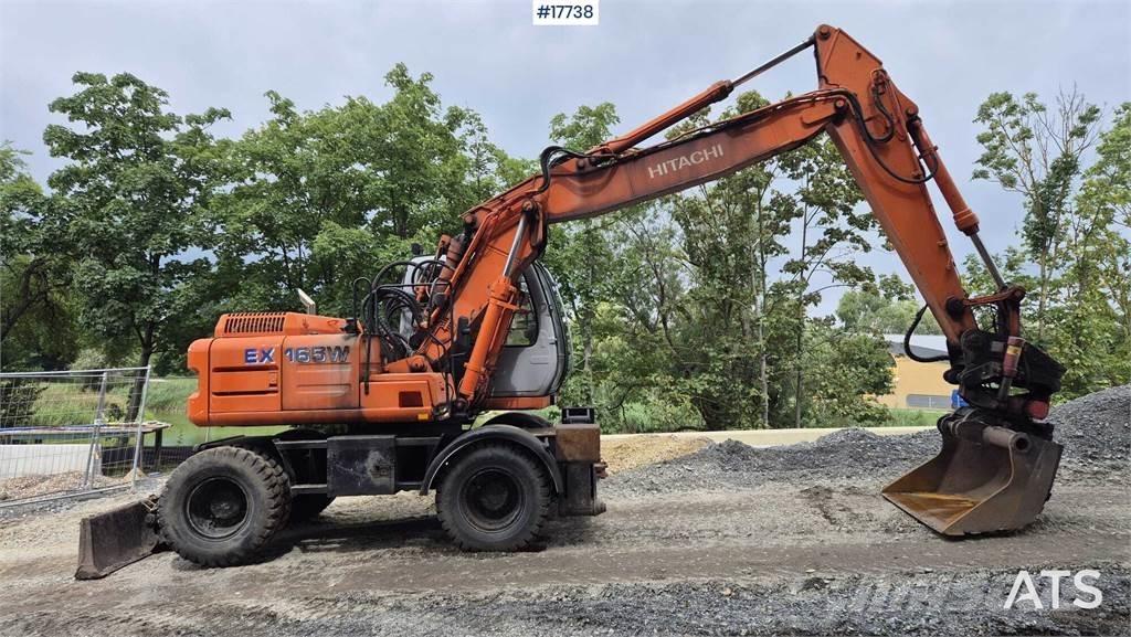 Hitachi EX 165W Mobilbagger