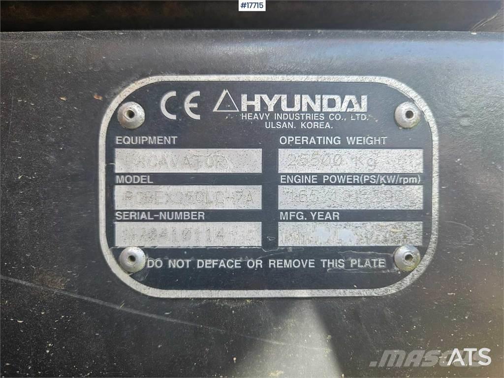 Hyundai 250 LC- 7A Raupenbagger