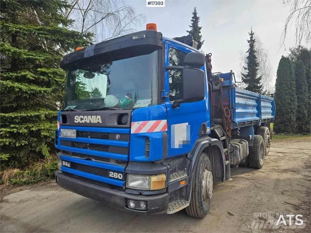 Scania 94G z HDS Kranwagen