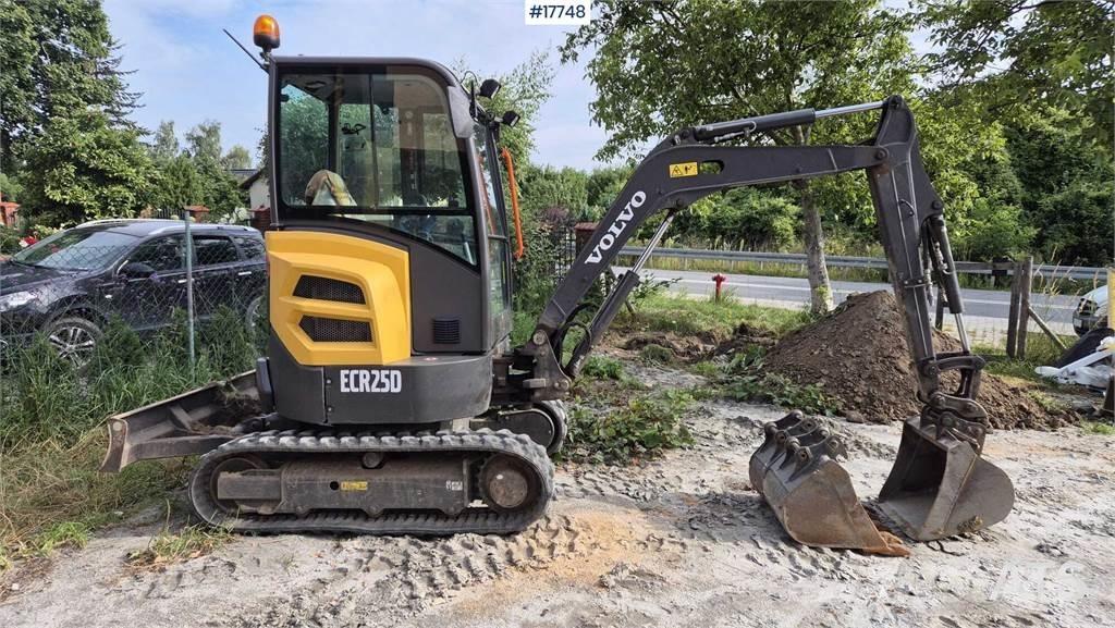 Volvo ECR25D Minibagger < 7t