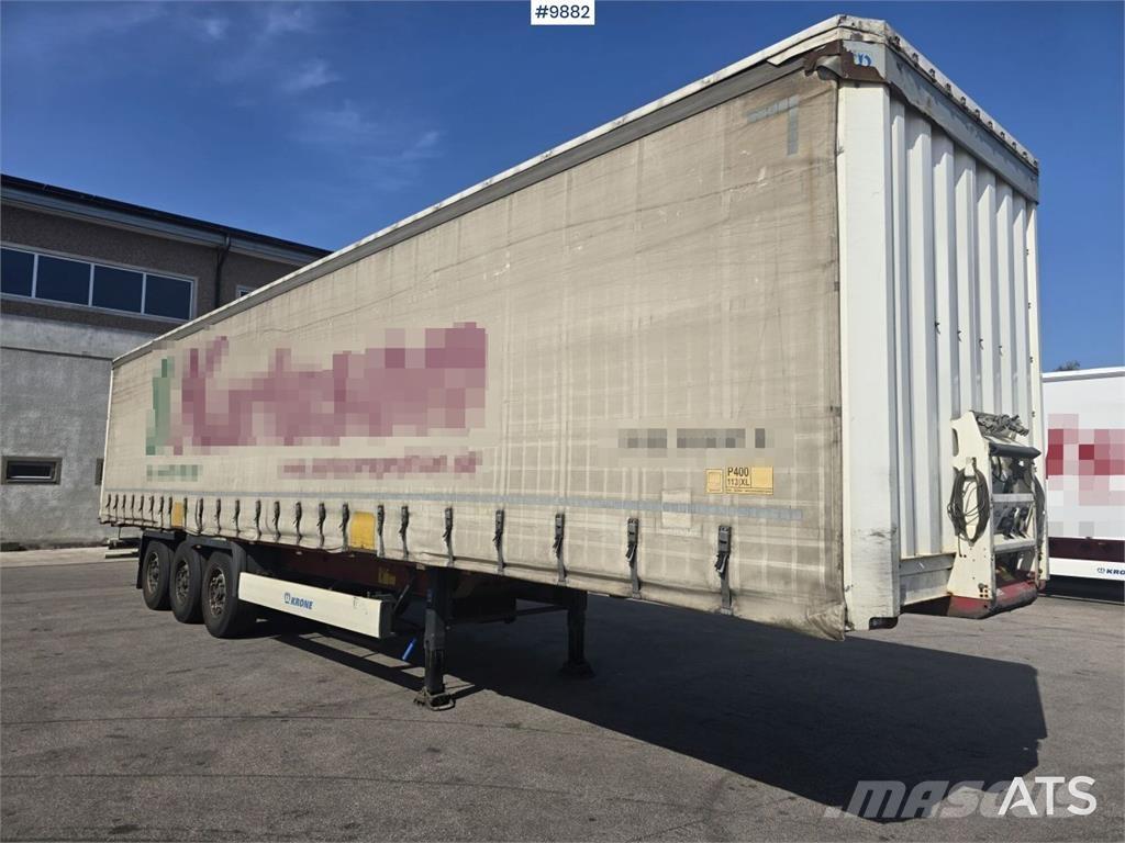 Krone trailer Curtainsiderauflieger