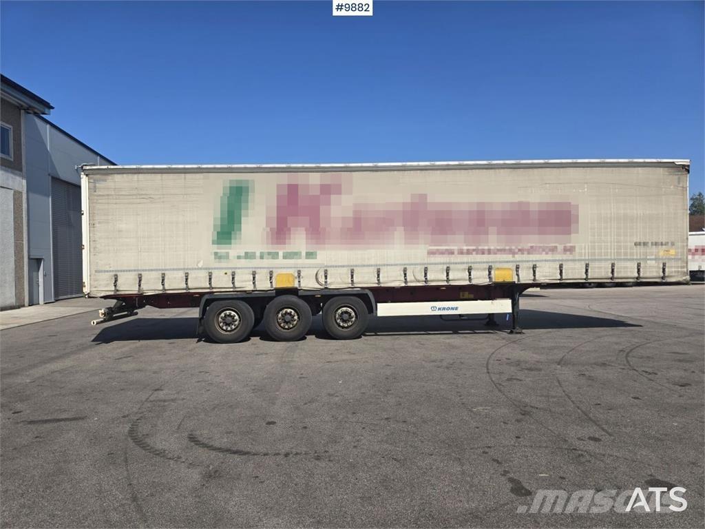 Krone trailer Curtainsiderauflieger