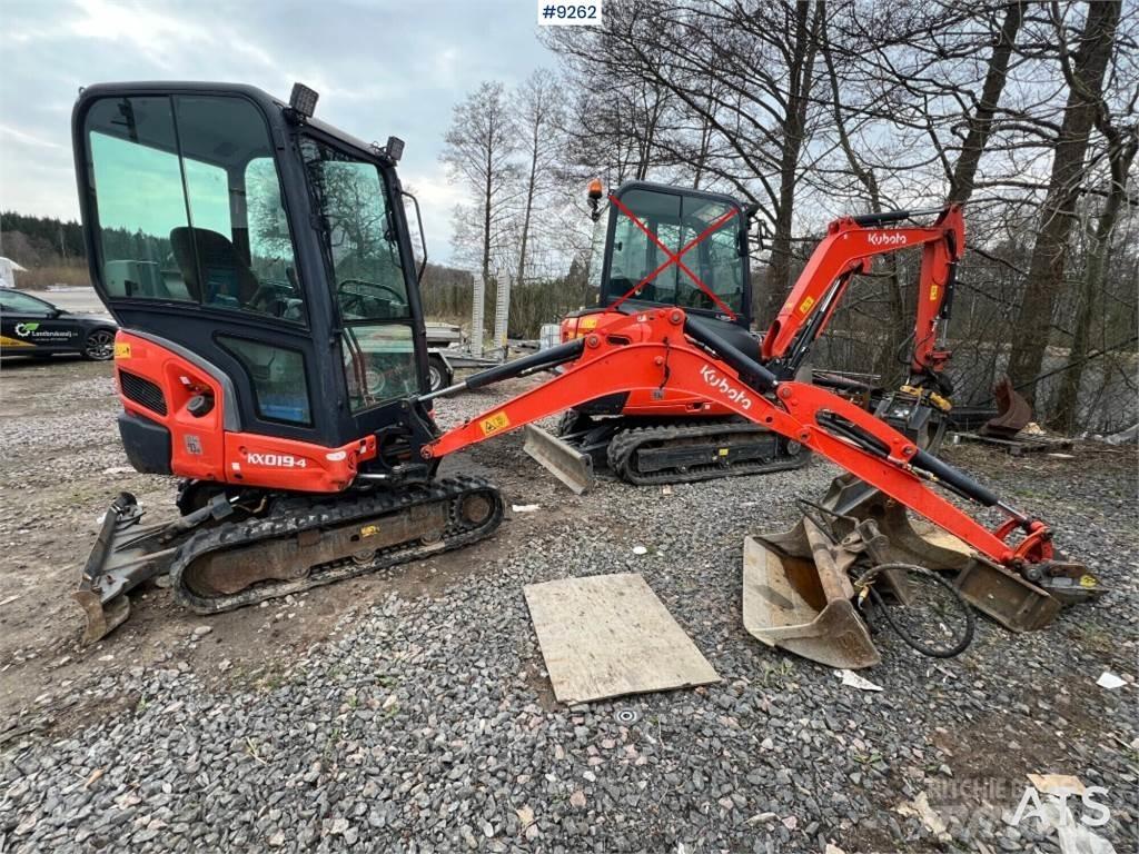 Kubota KX 019-4 Minibagger < 7t