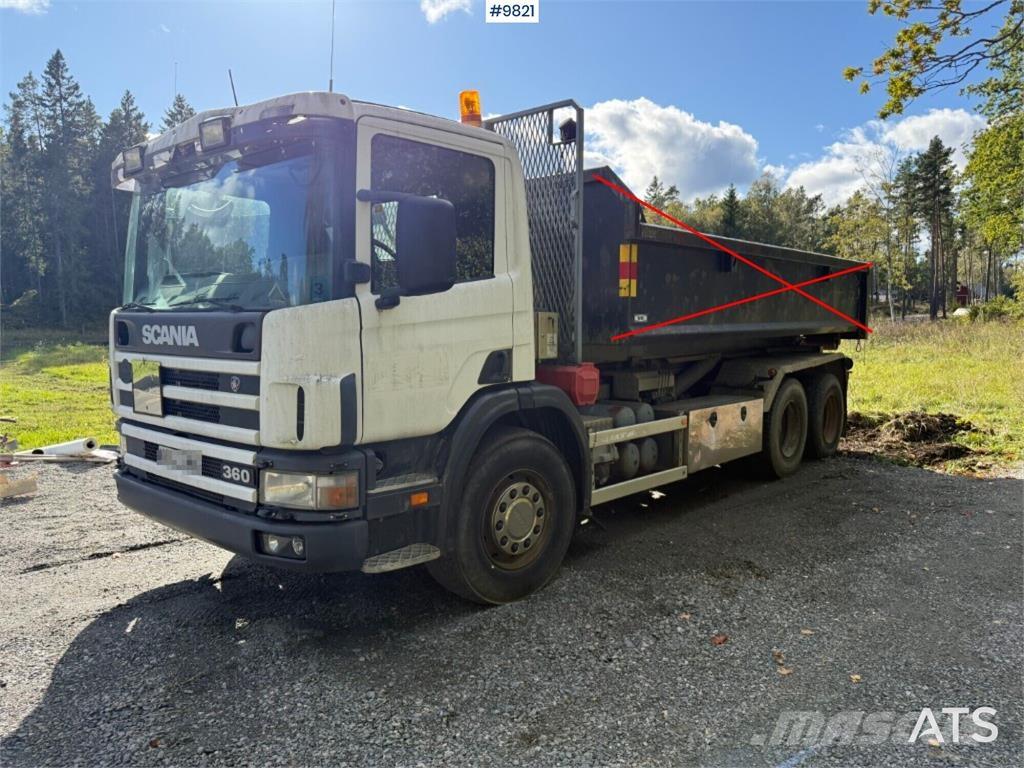 Scania P124GB Abrollkipper