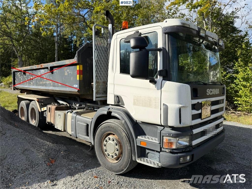 Scania P124GB Abrollkipper