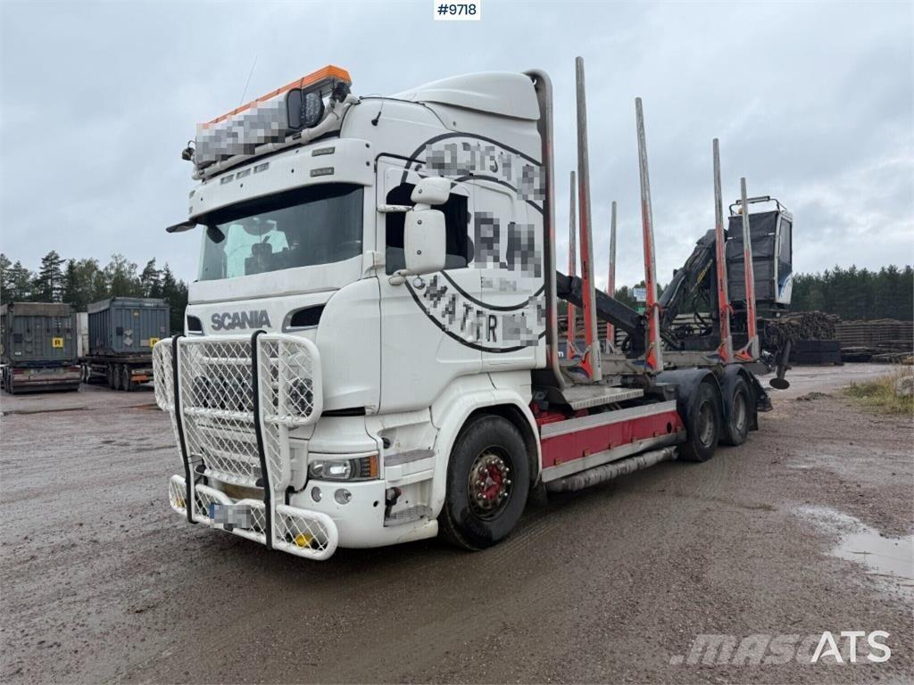 Scania R520 Holzfahrzeuge