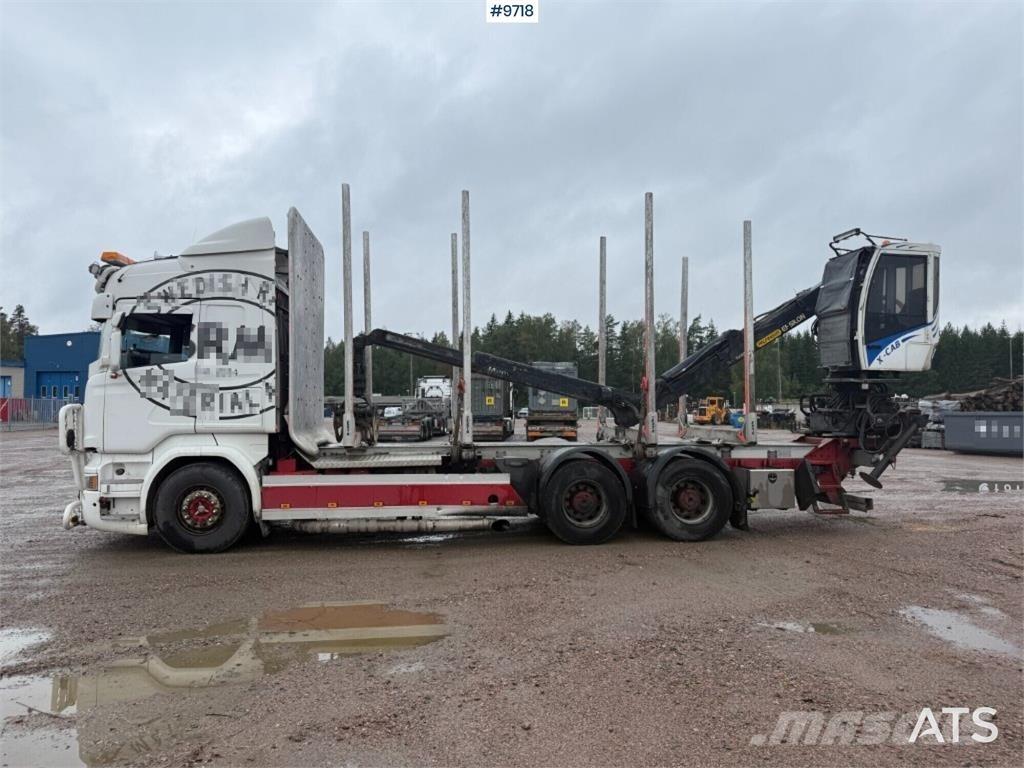 Scania R520 Holzfahrzeuge