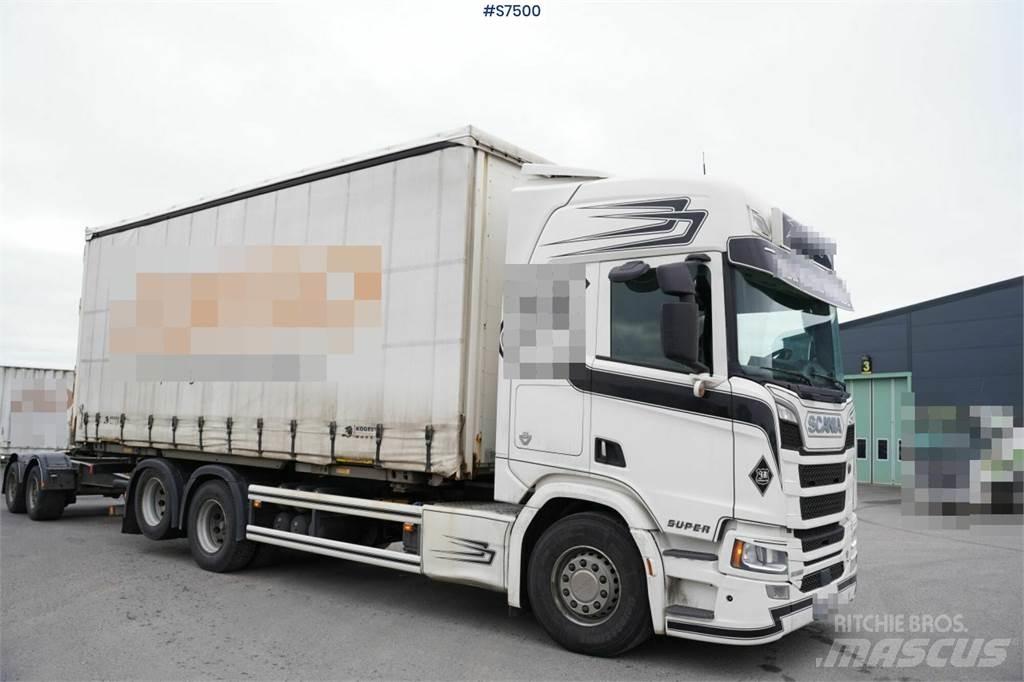 Scania R580 Kastenaufbau