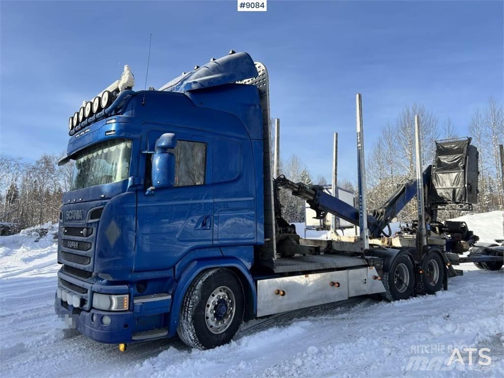 Scania R580 6X4 Holzfahrzeuge