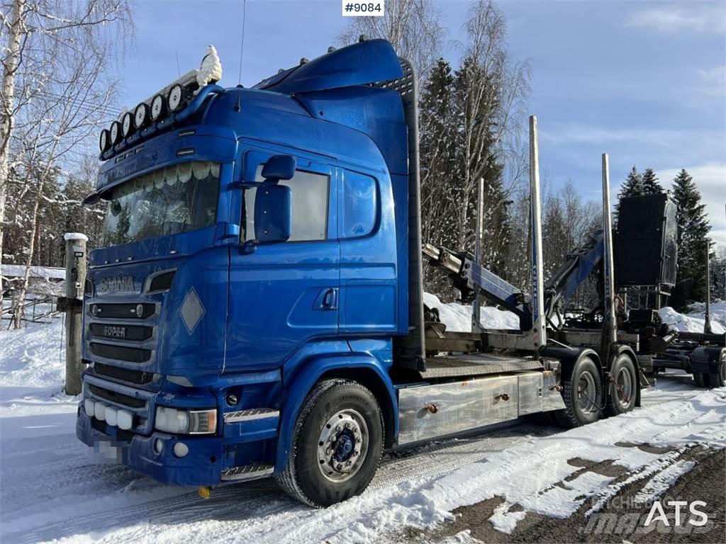 Scania R580 6X4 Holzfahrzeuge