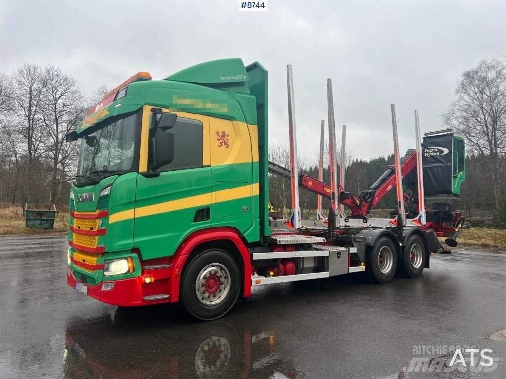 Scania R650 6X4 Holzfahrzeuge