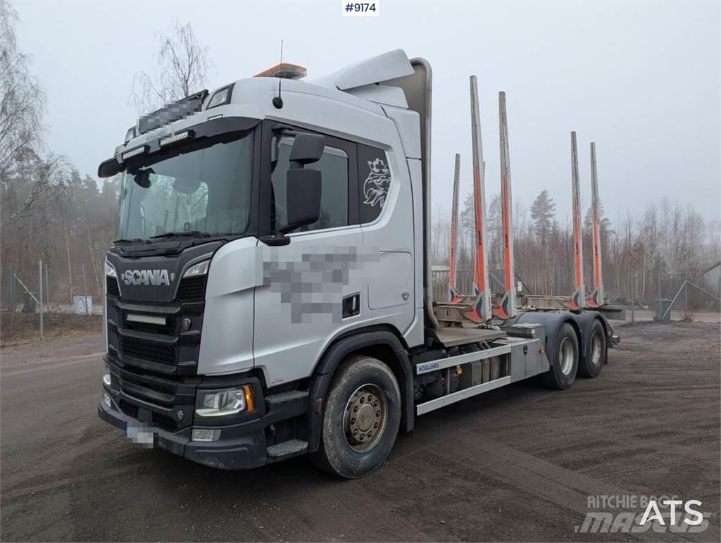 Scania R730 Holzfahrzeuge