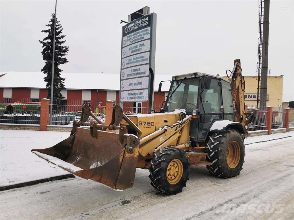 Ford 675d Baggerlader