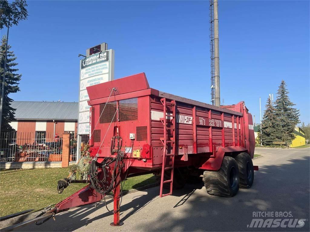JF MT 22000 Ballenschredder, -schneider und -wickler