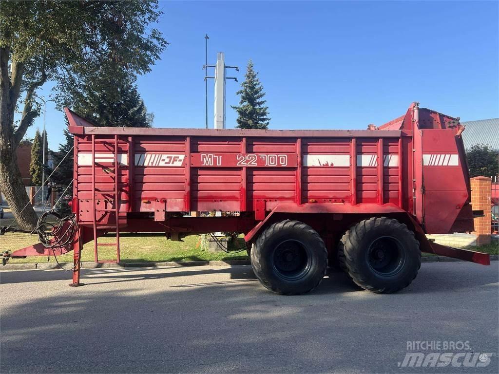 JF MT 22000 Ballenschredder, -schneider und -wickler