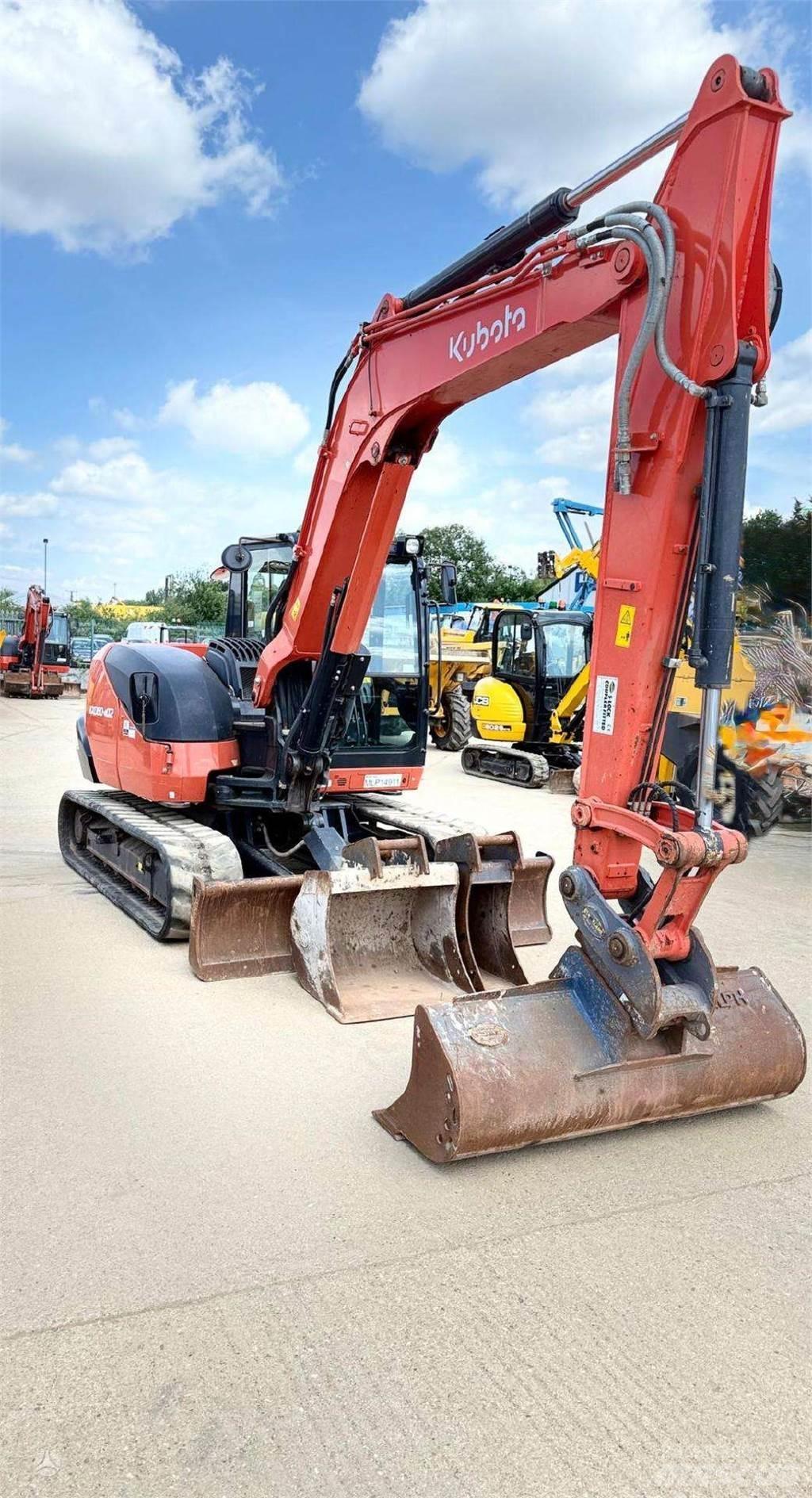 Kubota KX080-4 Raupenbagger