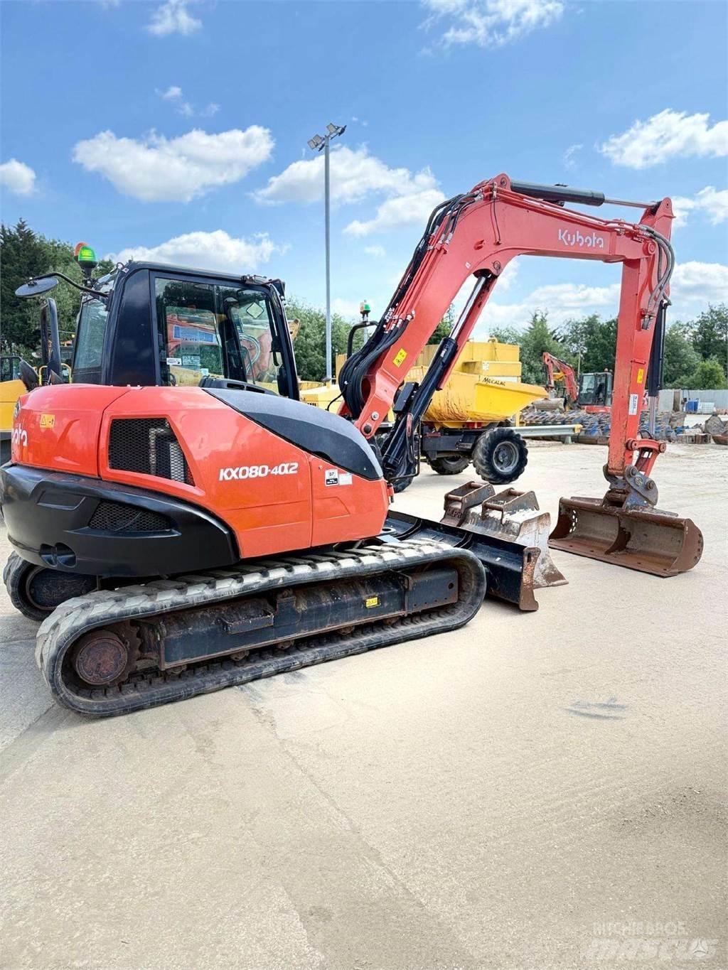 Kubota KX080-4 Raupenbagger