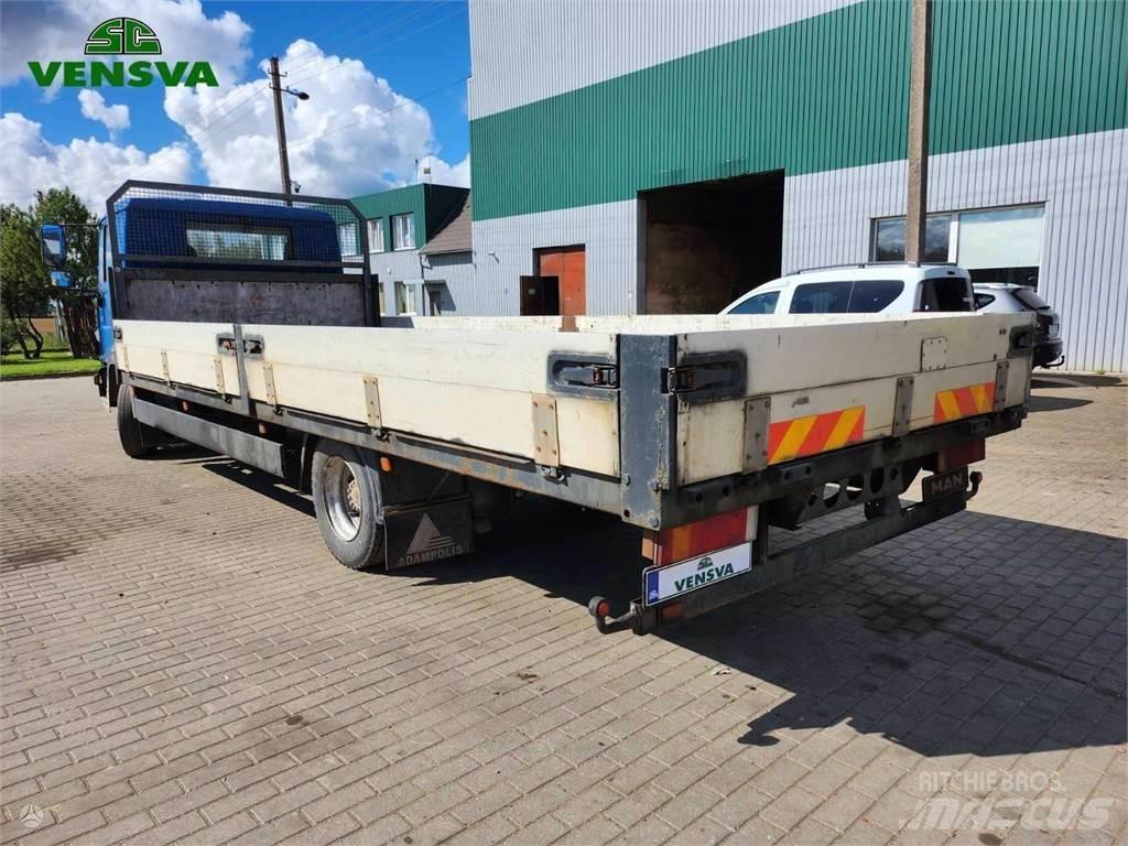 MAN LE 8.220 Pritschenwagen/Pritschenwagen mit Seitenklappe