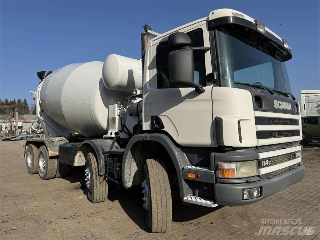 Scania P124 8x4 Beton-Mischfahrzeuge