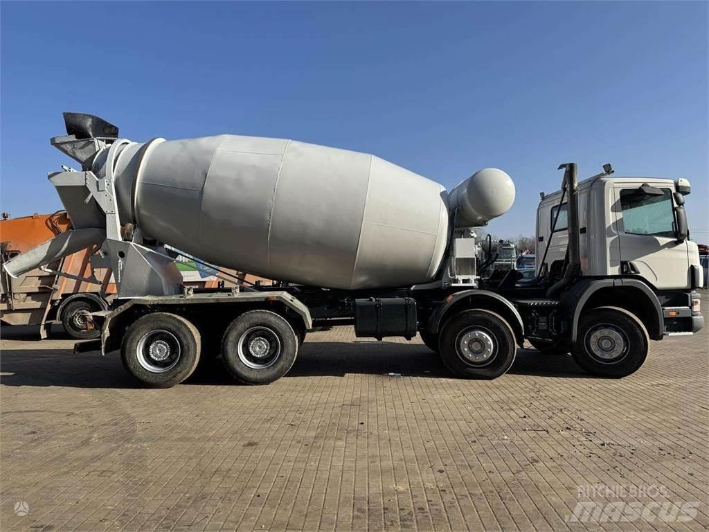 Scania P124 8x4 Beton-Mischfahrzeuge