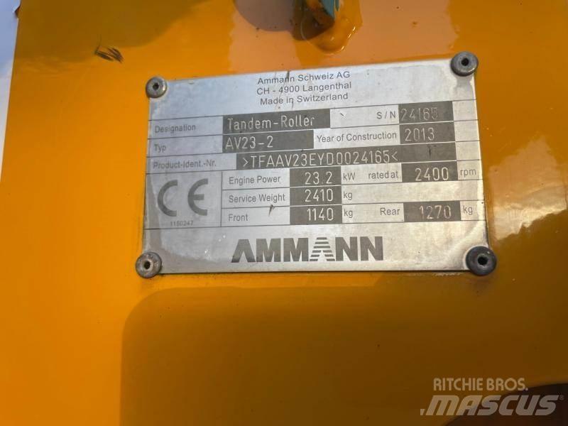 Ammann AV 23 Erdbauwalzen