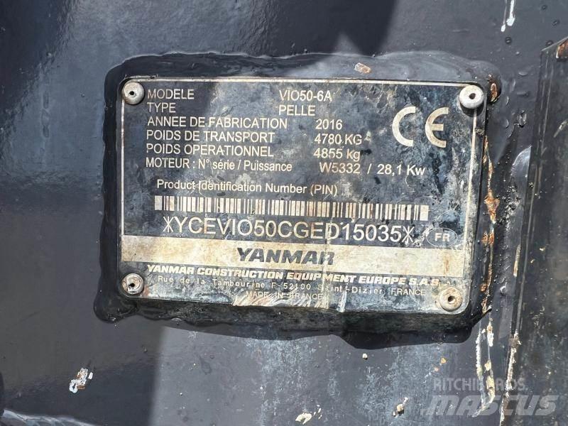Yanmar ViO50 Minibagger < 7t