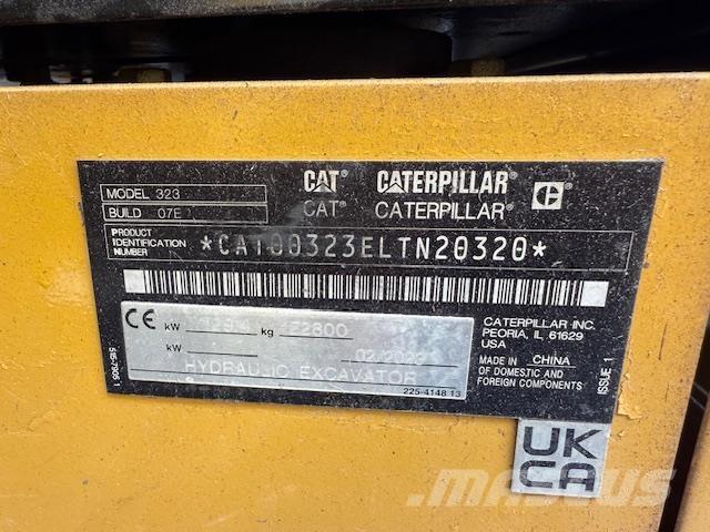 CAT 323-07 Raupenbagger
