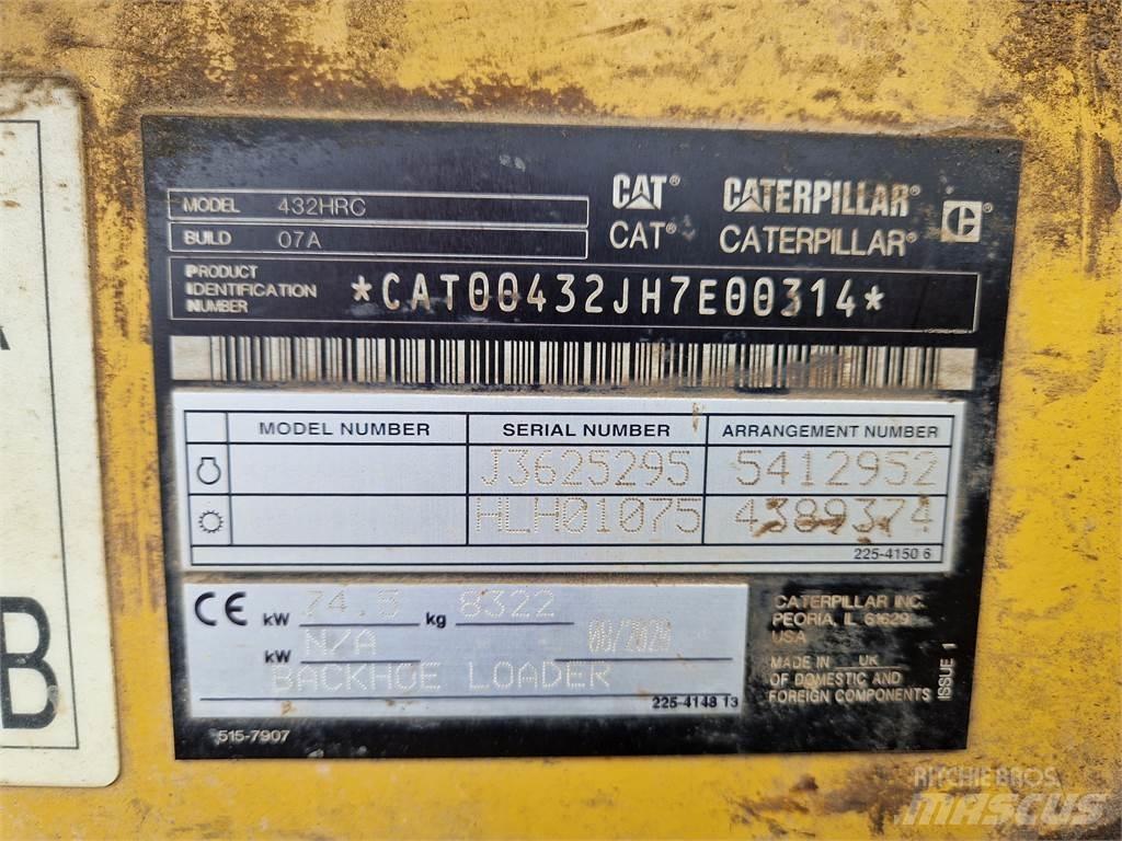 CAT 432-07 Baggerlader