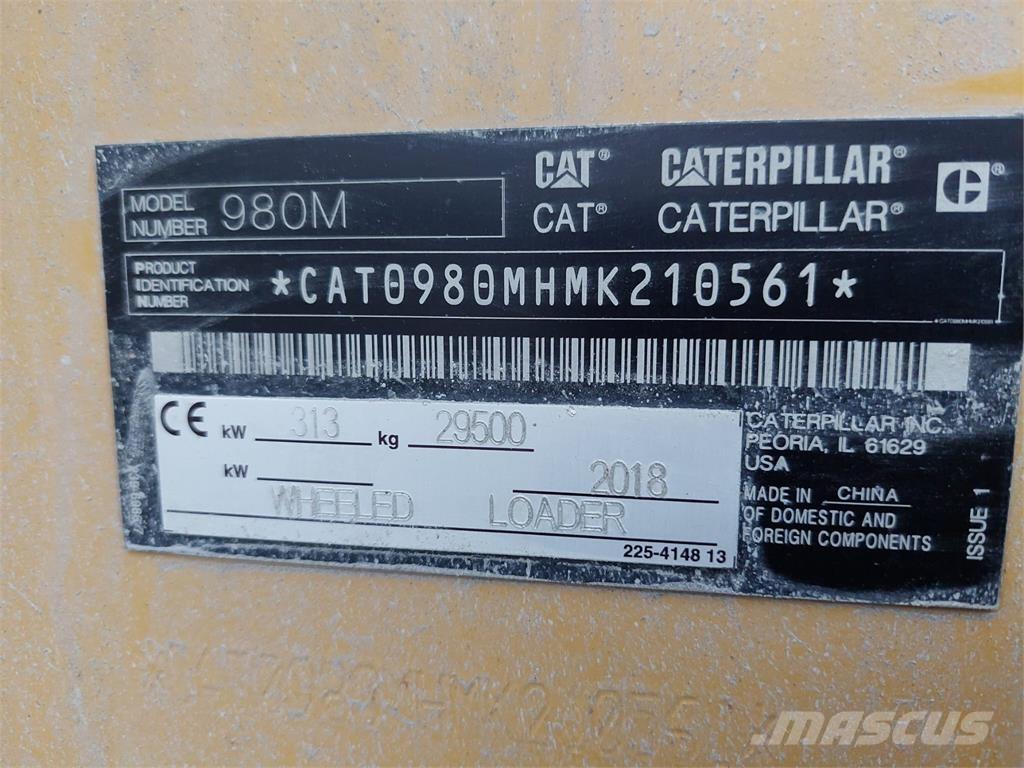 CAT 980M Radlader