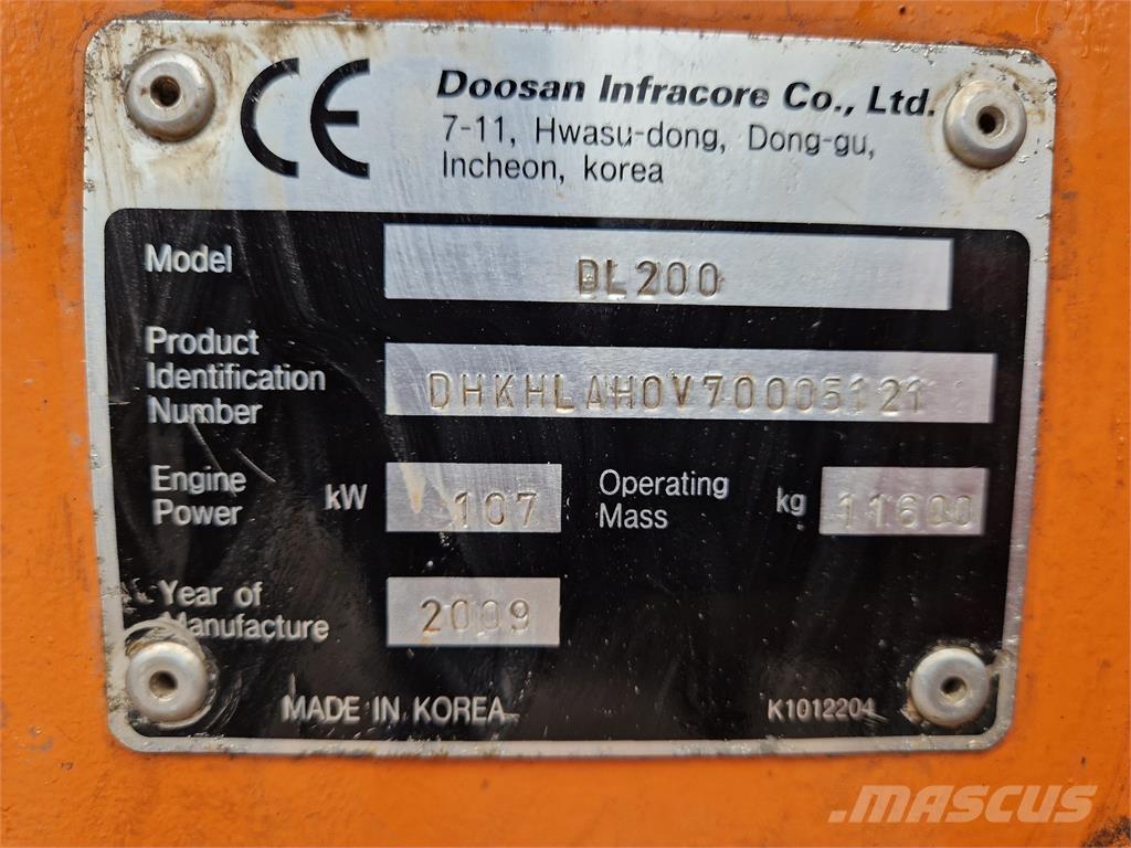 Doosan DL200 Radlader