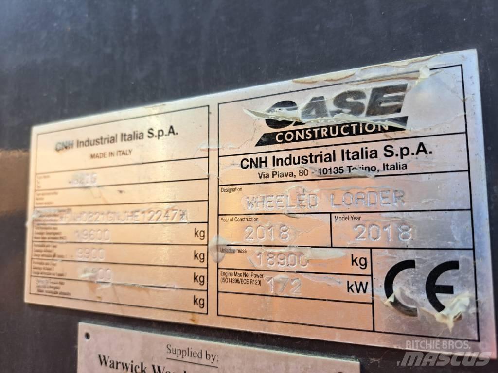CASE 821 GXR Radlader