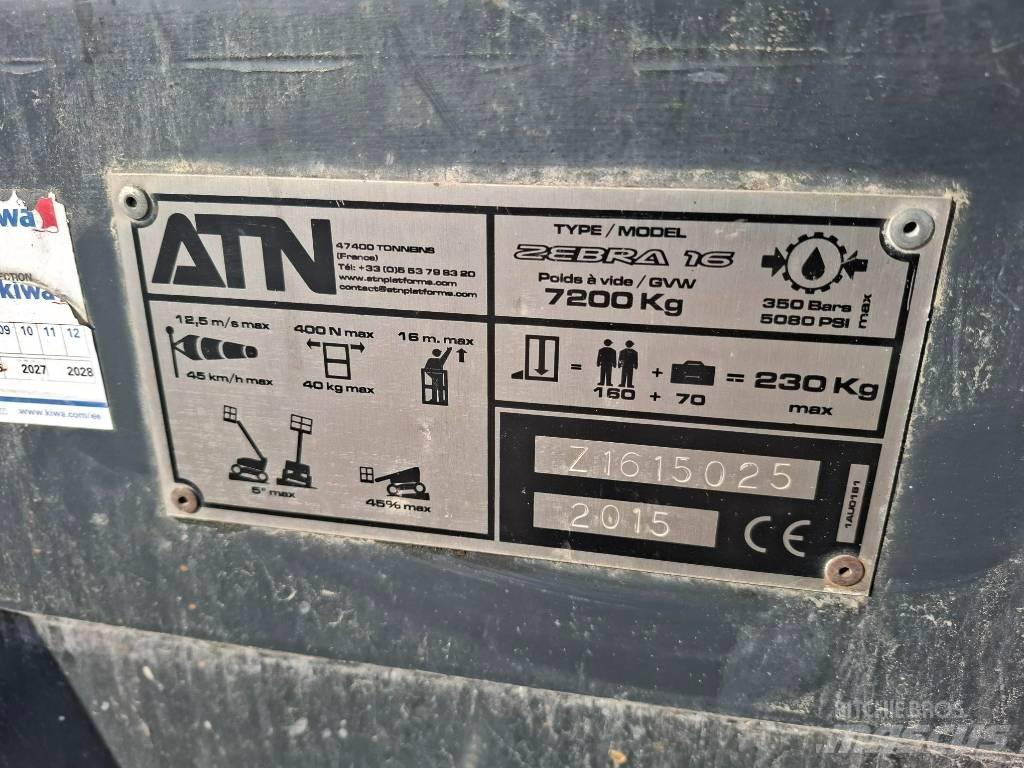 ATN Zebra 16 Gelenkteleskoparbeitsbühnen