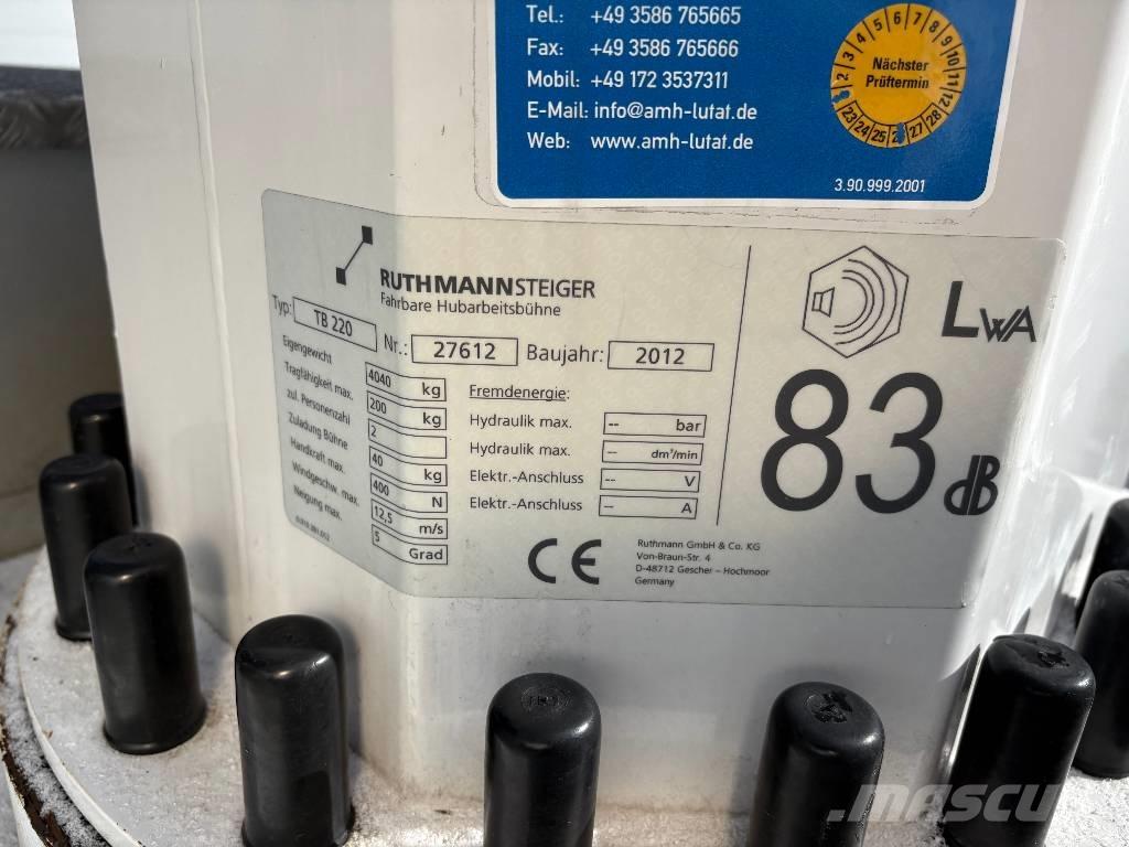 Ruthmann TB 220 LKW-Arbeitsbühnen