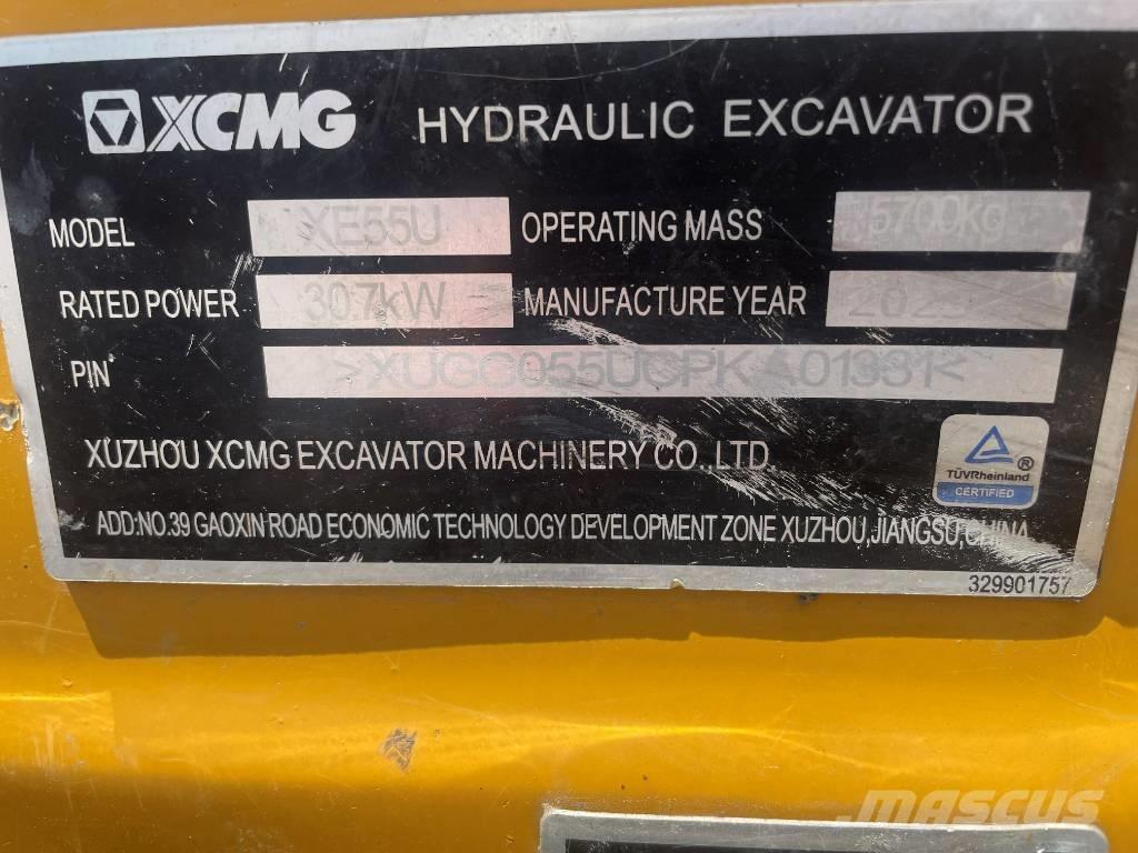 XCMG XE 55 U Minibagger < 7t