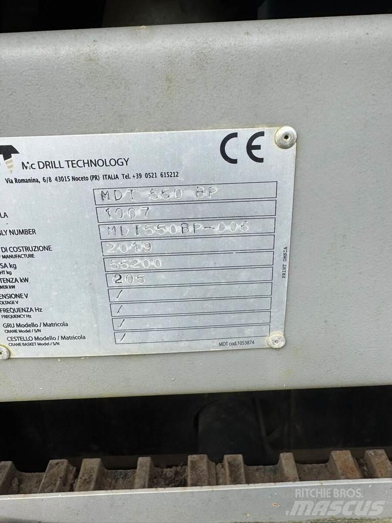 MDT 550 BP Schwere Bohrgeräte