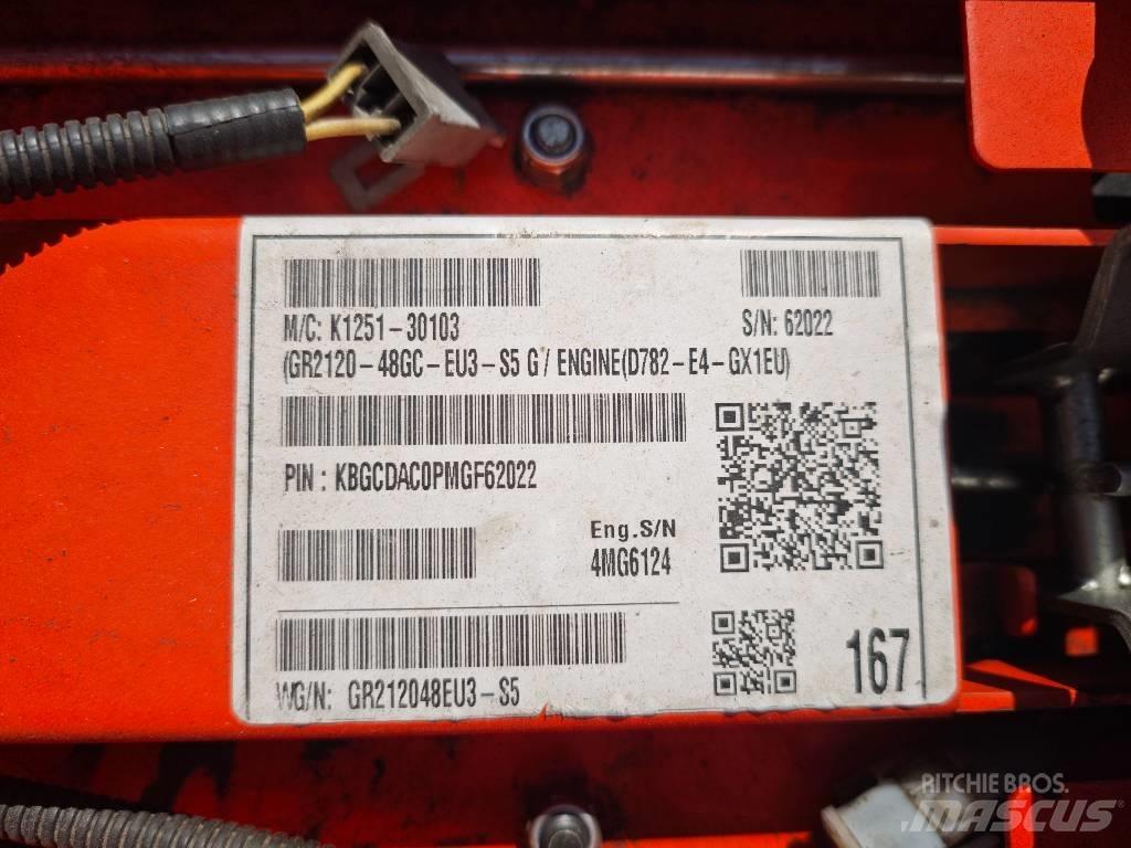 Kubota GR 2120 Reitermäher