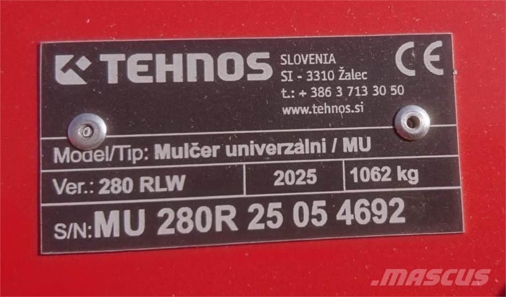 Tehnos MU 280 LW Mulcher