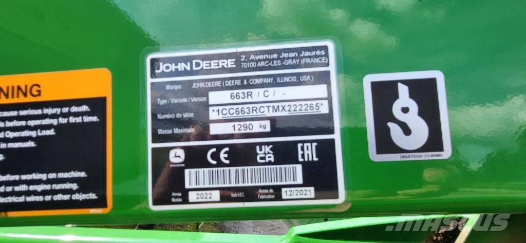 John Deere 663 R Frontladerzubehör