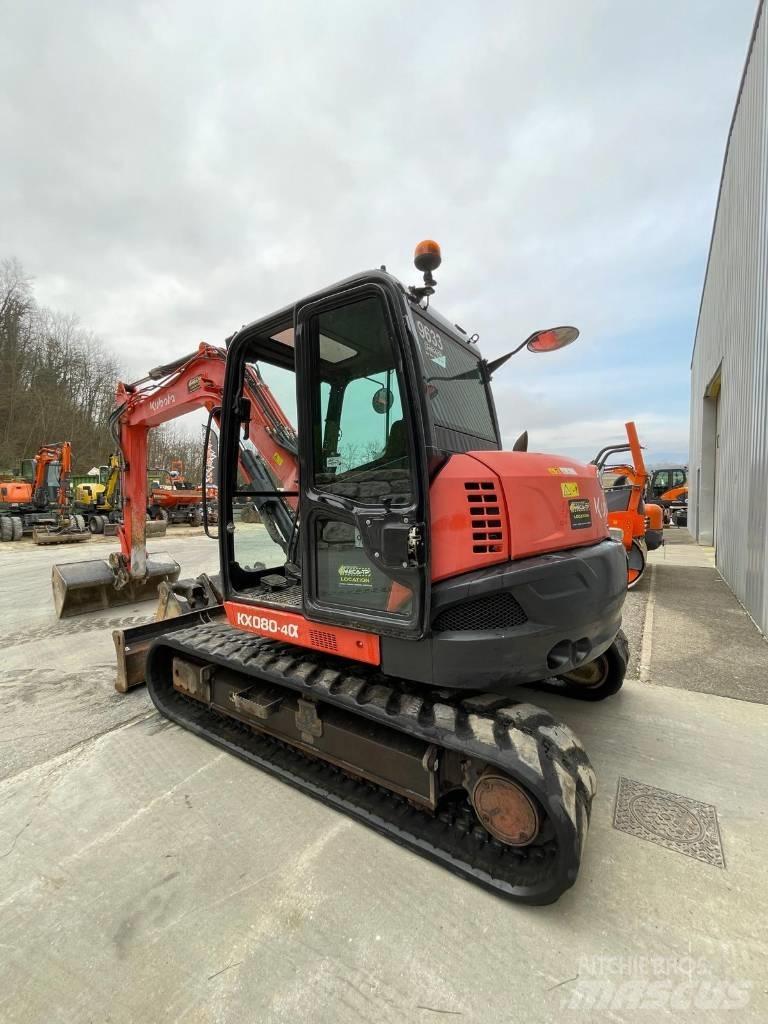 Kubota KX 080-4 Midibagger  7t - 12t